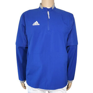 Adidas Fielder's Choice Batting Cage Jacket w/ Convertible Sleeves NWT Small